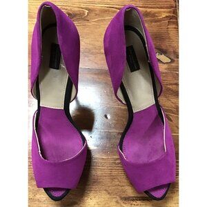 Woman’s Purple Zara Pumps Size 40